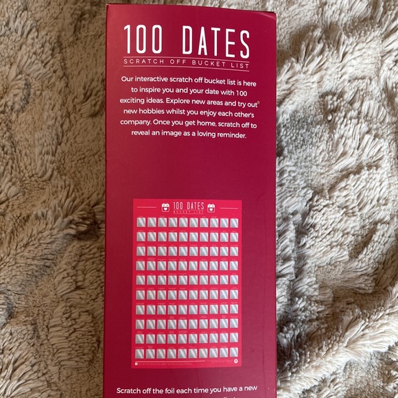 NEW! 100 Dates Scratch off Bucket List poster - Picture 3 of 6